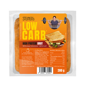 1 Packung von STEINER´s High Protein Brot