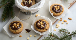 Low Carb Nussküchlein mit Schoko-Erdnuss-Ganache | Rezept