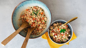 Low Carb Couscous Salat | Rezept