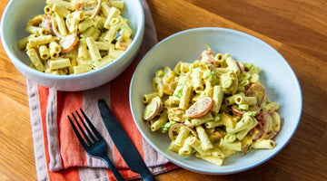 Low Carb Pasta-Geflügel-Curry-Salat | Rezept