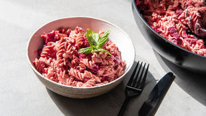 Low Carb Pink-Pasta | Rezept