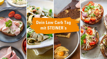 Mit STEINER´s sparst du bis zu 260g Kohlenhydrate pro Tag!