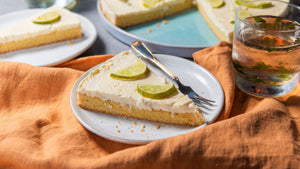 Low Carb Limetten-Cheesecake