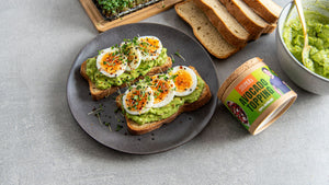 Low Carb Avocado-Ei-Stulle - Rezept