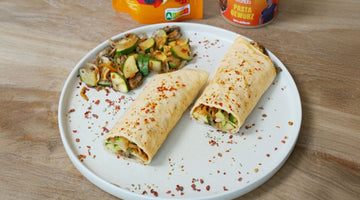 Low Carb Gemüsewrap | Rezept