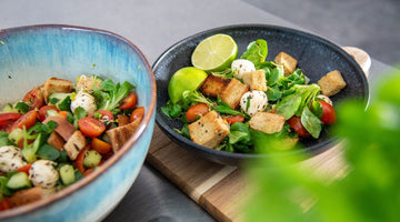 Italienischer Low Carb Brotsalat