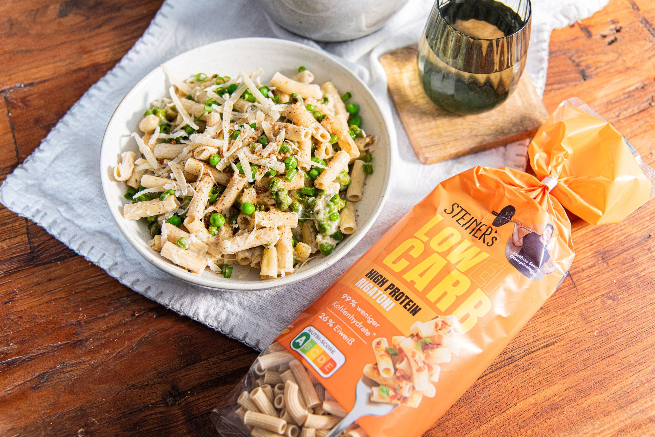 Low Carb Rigatoni Nudelsalat mit Gorgonzola | STEINER´s