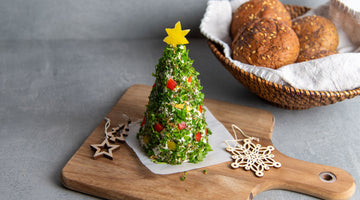 Cremiger Frischkäse-Weihnachtsbaum