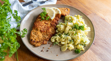 Low Carb Wiener Schnitzel mit 