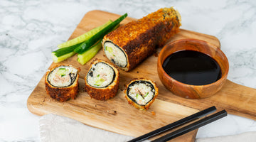 Frittiertes Low Carb Sushi
