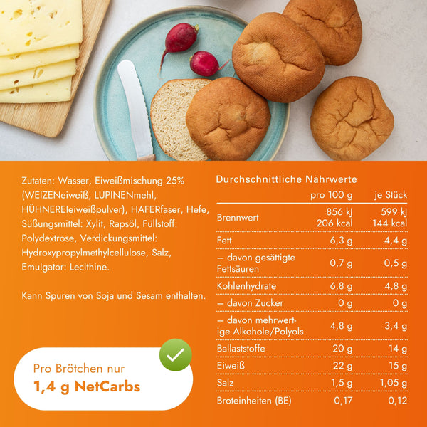 STEINER´s Low Carb High Protein Brötchen