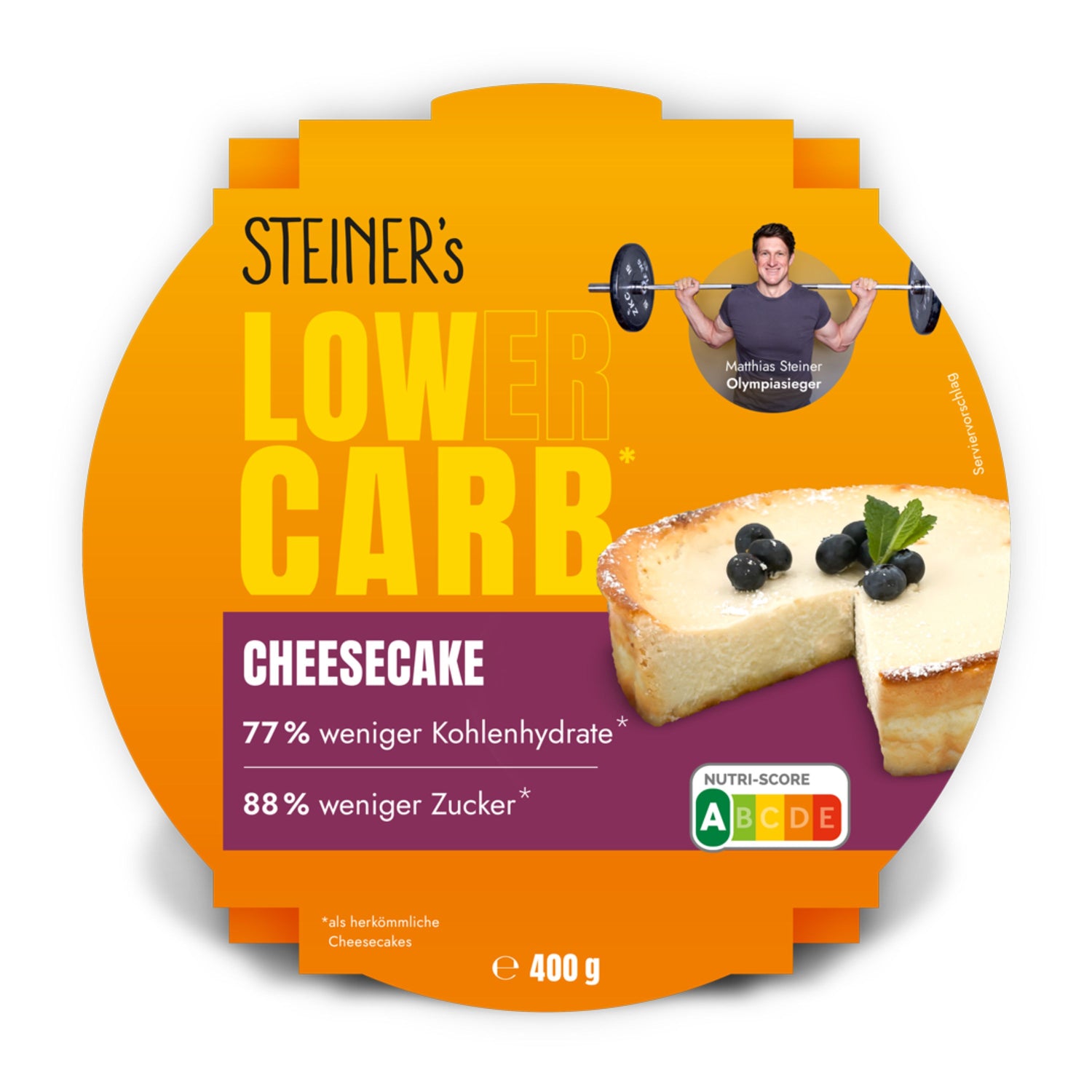 STEINER´s Low Carb Cheesecake