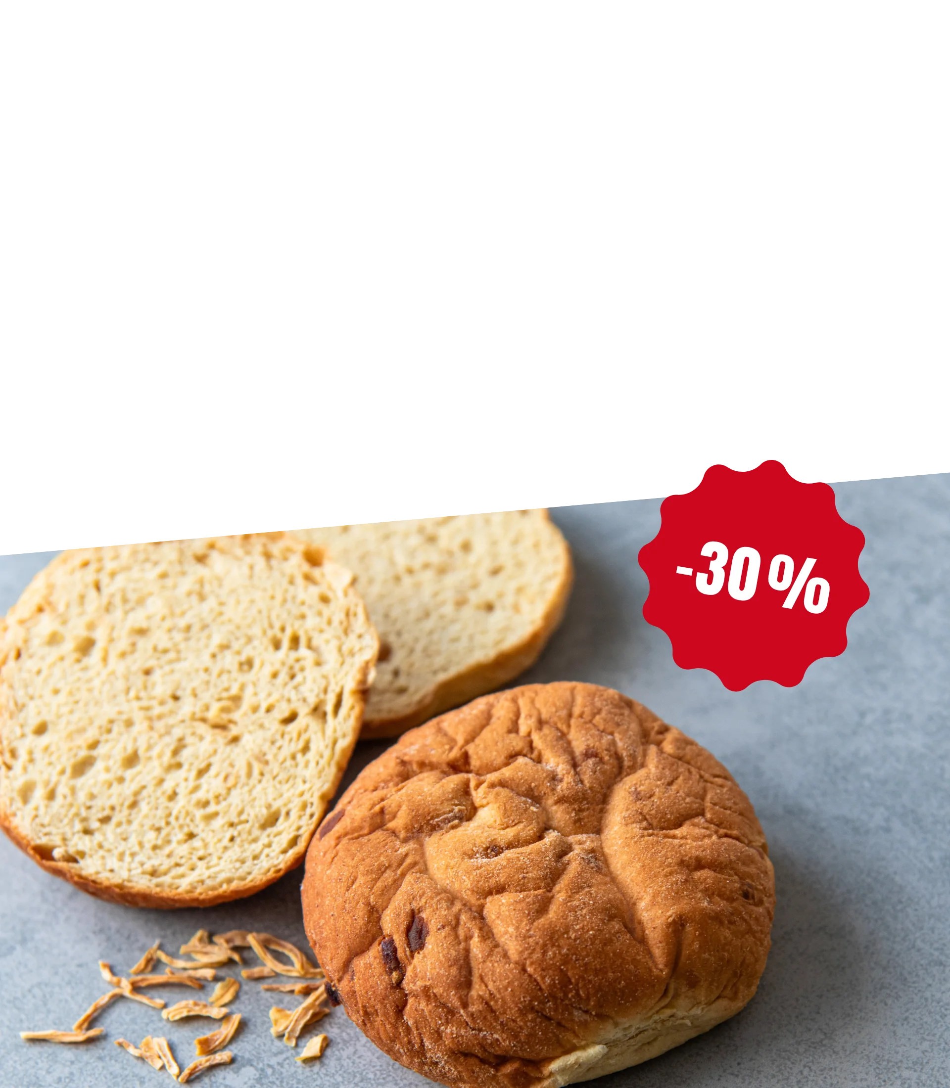 STEINER´s Low Carb High Protein Zwiebelbrötchen -30% reduziert.