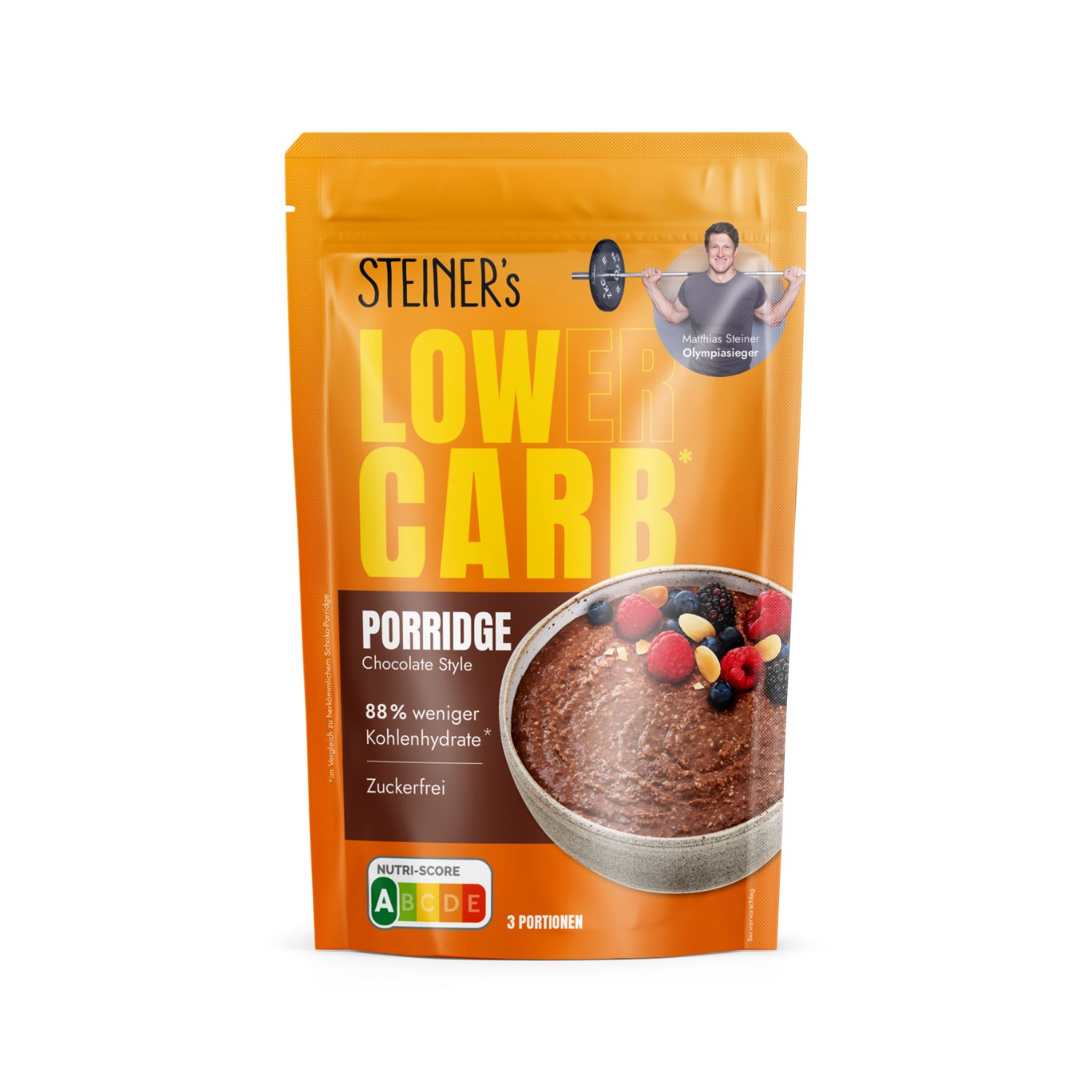STEINER´s Low Carb Porridge Schoko