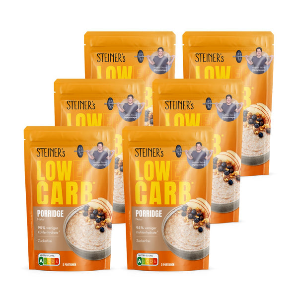 6 Pkg. STEINER´s Porridge Natur