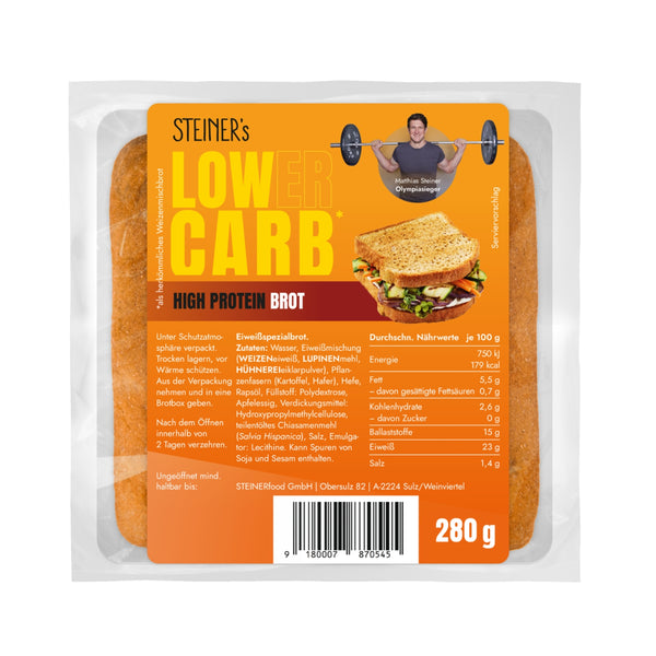 Low Carb High Protein Brot
