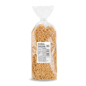 Eine Packung STEINER´s Low Carb High Protein Suppeneinlage vor weißem Hintergrund.