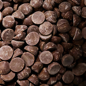 STEINER´s Zartbitter Schokodrops in Nahaufnahme.