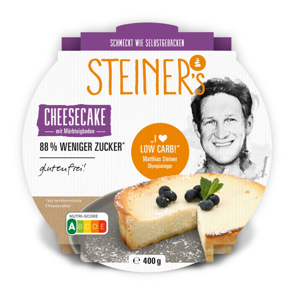 1 Pkg. STEINER´s Cheesecake (400g)